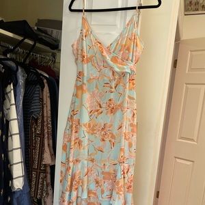 Leith floral dress